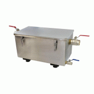 EQUIPEMENT DIRECT Bac à graisse inox 55 L - 120 couverts - avec panier et pieds réglables - 3701188004404_0