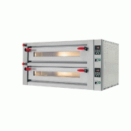 Four a pizza professionnel electrique 2 chambres 9 pizzas diametre 30 à 34 cm - PYRALIS M18 Four a pizza professionnel electrique 2 chambres 9 pizzas diametre 30 à 34 cm - PYRALIS M18
