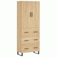 Helloshop26 - Buffet bahut commode armoire meuble de rangement organisateur cuisine salle de séjour salon haut sonoma 69,5 x 34 x 02_0034105 - 300021 Helloshop26 - Buffet bahut commode armoire meuble de rangement organisateur cuisine salle de séjour salon haut sonoma 69,5 x 34 x 02_0034105 - 300021