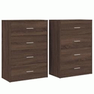 Helloshop26 - Buffet bahut commode armoire meuble de rangement organisateur cuisine salle de séjour salons lot de 2 60 x 31 x 84 cm 02_0036780 - 3000 Helloshop26 - Buffet bahut commode armoire meuble de rangement organisateur cuisine salle de séjour salons lot de 2 60 x 31 x 84 cm 02_0036780 - 3000