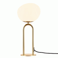 Lampe à poser SHAPES  Verrerie Laiton, H.47 - IP20 - E27 /DFTP Intérieur - doré 5704924004094