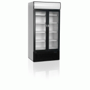 Réfrigérateur vitré 2 portes 796 litres porte aluminium noir - PFSC1000H_0