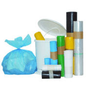 Sac poubelle disponible de 30 à 160 l en polyéthylène résistant et étanche pour les déchets industriels, alimentaires ou végétaux - cbs emballages