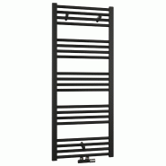 Sèche-Serviettes Eau Chaude MAHANA Droit 514W Acier Noir - Thermador - MAH5001238DNR_0