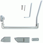 Sélecteur de fermeture 8545 finition gris aluminium ral 9006