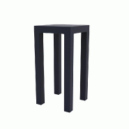 Table haute design in & out JUT - bleu