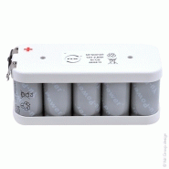 NX Batterie NiCd 10x SC 10S1P ST2 12V 1.3Ah T2 