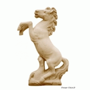 Cheval cabrÉ en pierre - 211145