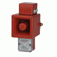 Combiné vocal/sonore - 110dB flash 5J IP66 4 messages 30 secondes - APELOL50120_0