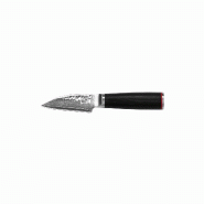 Couteau d'office 9 cm KOTAI Pakka Damas - marron inox 708999028035