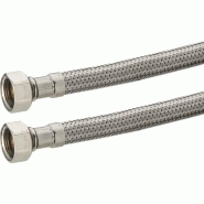 Flexible sanitaire tresse inox - 50cm - 1/2 ff_0