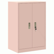Helloshop26 - Armoire de rangement moderne design industriel 60 x 40 x 90 cm grande capacité de stockage en acier laminé à froid 02_0054852 - acier