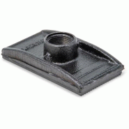 Vérin RC Socle Plat MZ4010 - 2.5 Tonnes - Compatibilité RCS, RC5 - Dimensions Variées