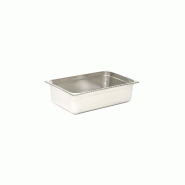 Plateau gastronorme Comas GN 1/1 CM.53X32,5X6,5h en acier inoxydable 18/10 - gris Acier inoxydable 18/10 8425734105692