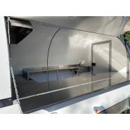 Remorque food-truck pré équipée idéale pour commerce ambulant mobile, sandwicherie, street food - Modèle LARGE 170/300XL Remorque food-truck pré équipée idéale pour commerce ambulant mobile, sandwicherie, street food - Modèle LARGE 170/300XL