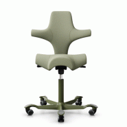 Siège ergonomique "CAPISCO" - Assise selle classique + Dossier