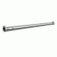 Barre de penderie RUN - L98,4cm Dia.28 mm - inox
