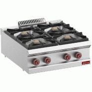 Cuisinière gaz à poser 4 feux - PG7/4B7T-N