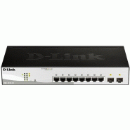 D-Link DGS-1210-10 Switch Gigabit Smart Managed Layer2 à 10 ports - noir DGS-1210-10/E