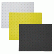 Dalle podotactile avec clous - Noir