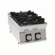 Fourneau 2 feux gaz dessus seul  Référence: PCG4G7