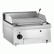Grill pierre lave gaz 600, L600 1317003 Bartscher
