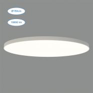 Plafonnier led ø150cm 260w 19800lm couleur blanc ou noir