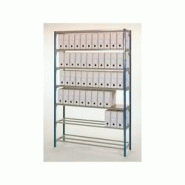 Rayonnage tubulaire d'archives peint - p.60cm Rayonnage tubulaire d'archives peint - p.60cm
