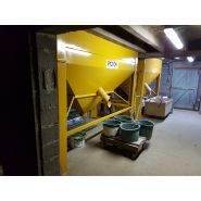 Silo de stockage intérieur sur mesure pour les céréales, la farine et les granulés bois - PCMA_1