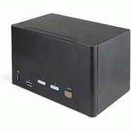 StarTech.Com Switch KVM 2 Ports Quadruple Écran DisplayPort - 4K 60Hz UHD HDR - Concentrateur KVM 4K DP 1.2 avec 2 Ports USB 3.0 (5Gbps) & 4 Ports USB 2.0 HID, Audio - Commutation Raccourci Clavier - TAA StarTech.Com Switch KVM 2 Ports Quadruple Écran DisplayPort - 4K 60Hz UHD HDR - Concentrateur KVM 4K DP 1.2 avec 2 Ports USB 3.0 (5Gbps) & 4 Ports USB 2.0 HID, Audio - Commutation Raccourci Clavier - TAA