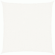 VidaXL Voile de parasol PEHD Carré 3,6 x 3,6 m Blanc Modèle Jardin Iota Prime - blanc 43015