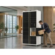 Casier connecté Bluetooth pour colis et courrier, sans électricité ni réseau - LOCKER LITE 15 ou 11 cases