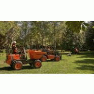 Dumper électrique - D151AEG - Ausa - Autonomie d'une journée - Traction 4x4 - Capacité 1500 kg