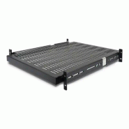 Etagère coulissante pour Rack de Serveur 2U - Profondeur ajustable 48 cm  22.7kg