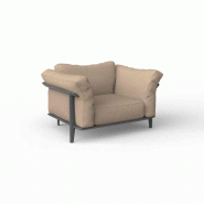 Fauteuil lounge PASADENA - anthracite