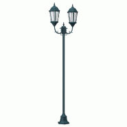 Helloshop26 - Lumière de jardin vintage brossé 68 x 20 x 235 cm design intemporel ambiance accueillante en aluminium vert 02_0058416 - vert aluminiu