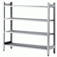 ITALCONCEPT L2G Casier A Batterie Inox 304 Sur Verins, 2000 x 1700 x 400mm - 3616350008039