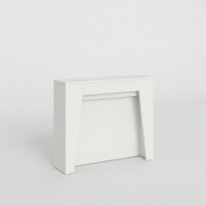 Itamoby Console Extensible 90X25/211 Cm Anea Frêne Blanc - marron VE09025COANEA-BF