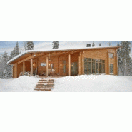 Maison en madrier - modèle saapunki