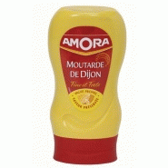 Moutarde amora flacon souple 265g