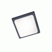 Plafonnier/Applique Led étanche anthracite 16W - Trio - Trave - gris aluminium 4017807274905
