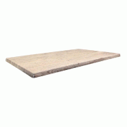 Plateau rectangulaire table extérieur ClassicLine 110x70cm décor Washington pine