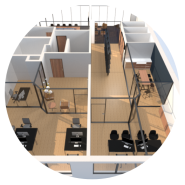 Service d'agencement de bureaux - AFCB - Optimisation ergonomique et personnalisation