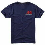 T-shirt bio manches courtes pour homme Kawartha - Col V - 95% coton biologique - 200 g/m² T-shirt bio manches courtes pour homme Kawartha - Col V - 95% coton biologique - 200 g/m²
