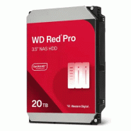 Western Digital Red Pro WD202KFGX disque dur 20 To 7200 tr/min 512 Mo 3.5" Série ATA III