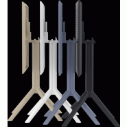 Table pliante carrée - Lot de 4 - 60 cm rabattable - SKY