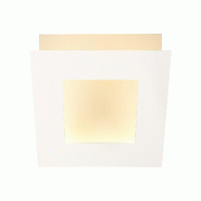 Applique Murale Led 24W 1680LM 3000K Aluminium Blanc - Mantra - Dalia - blanc aluminium 128118