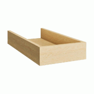 Casquette pour montant Totem 30x60x10cm - bouleau de Sibérie