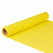 Chemin de table en tissu "ROYAL Collection" 5 m x 40 cm jaune (6 unités) PAPSTAR - jaune papier 82214