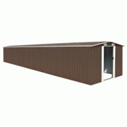 Helloshop26 - Abri de jardin cabane cabanon maison de stockage remise extérieur hangar outils robuste 257 x 779 x 181 cm acier 02_0022281 - 300020853 Helloshop26 - Abri de jardin cabane cabanon maison de stockage remise extérieur hangar outils robuste 257 x 779 x 181 cm acier 02_0022281 - 300020853